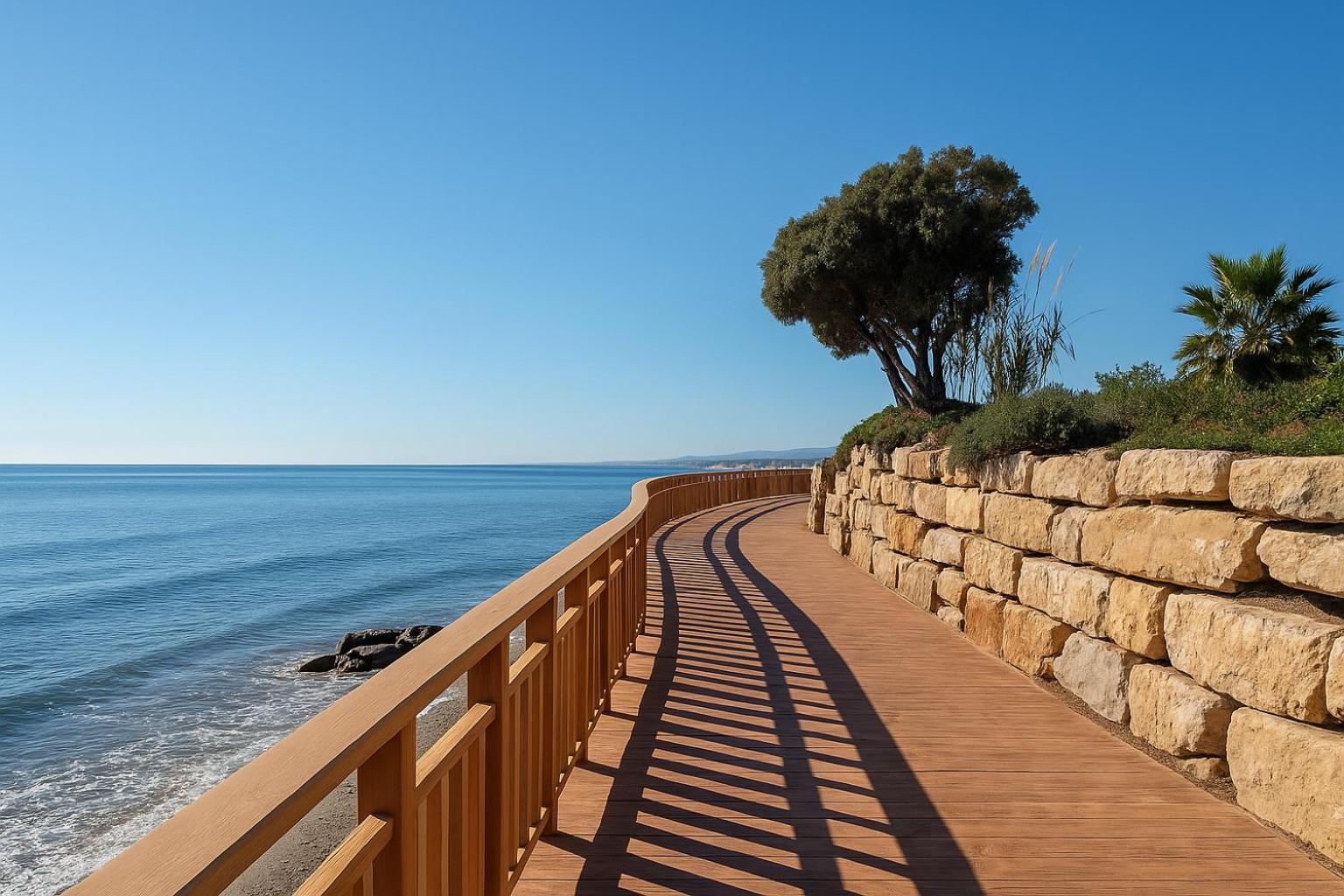 Penthouse Sea View - Valle Romano Golf 埃斯特波纳 外观 照片