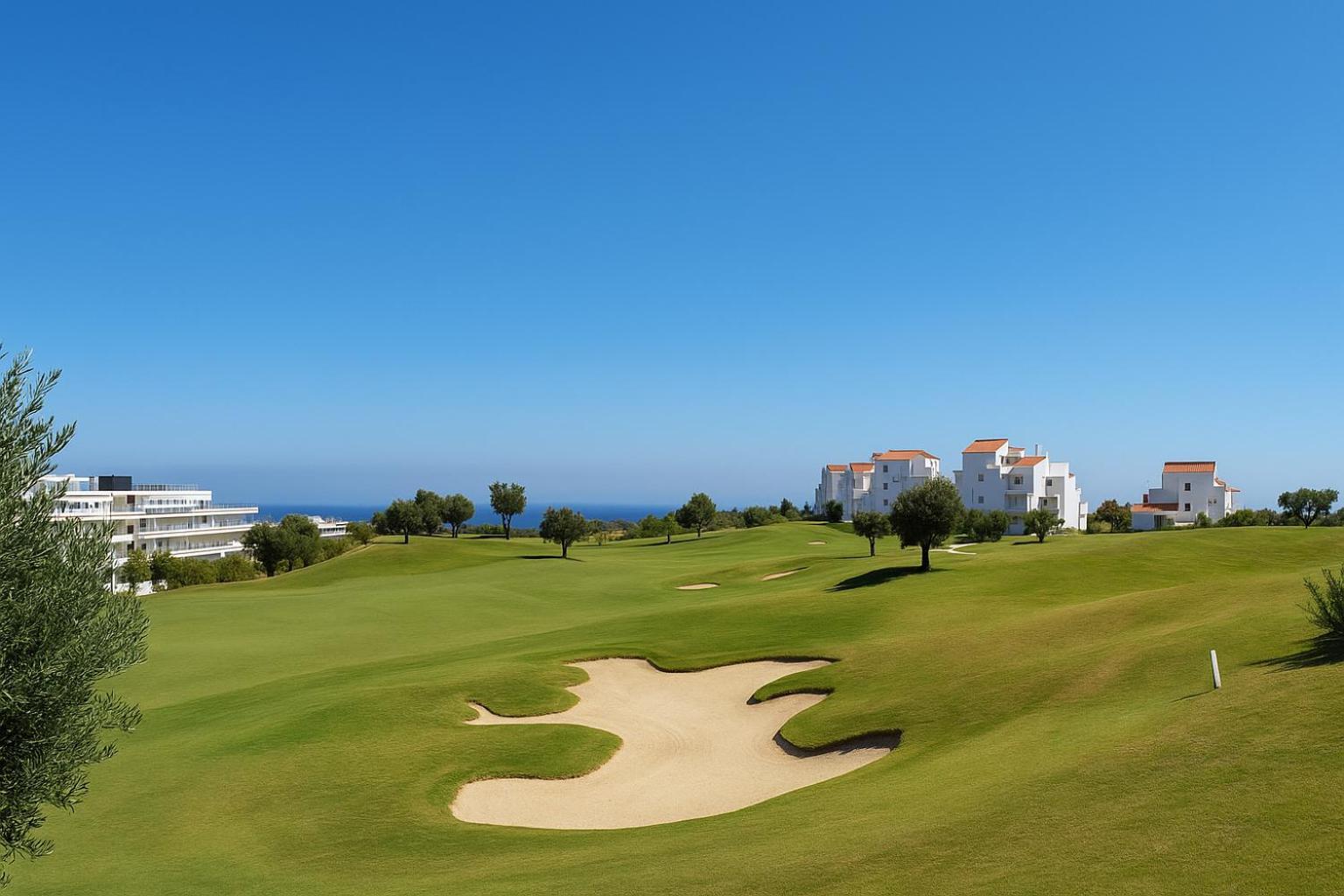 Penthouse Sea View - Valle Romano Golf 埃斯特波纳 外观 照片
