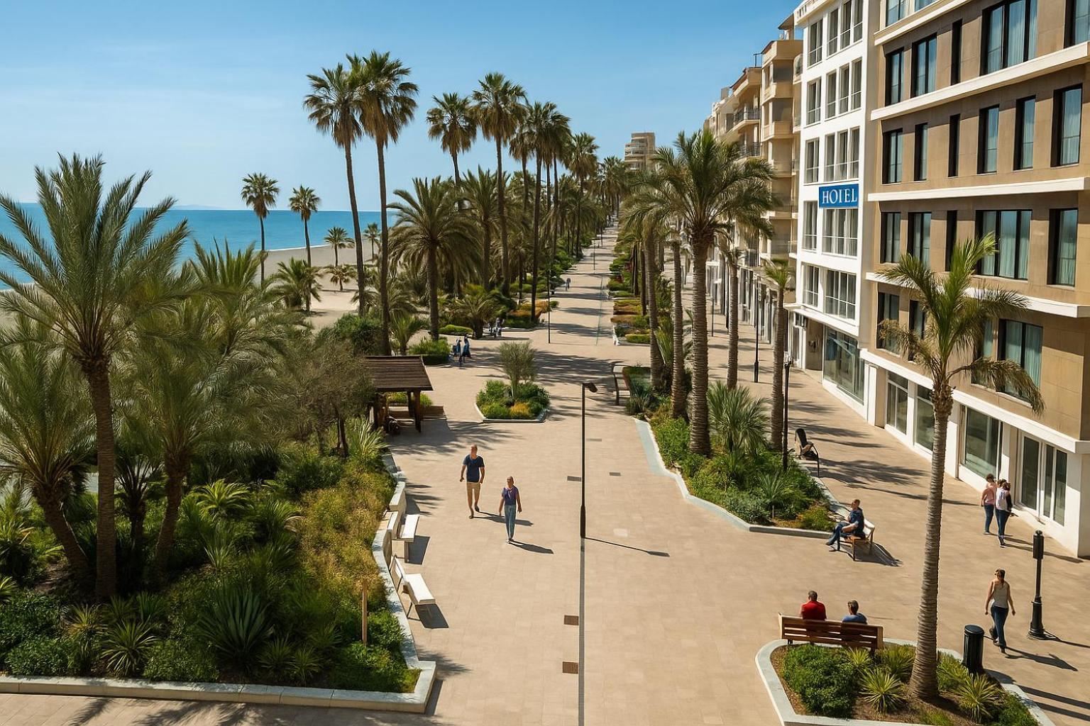 Penthouse Sea View - Valle Romano Golf 埃斯特波纳 外观 照片